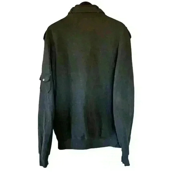 Vintage Men's Courage Black Bomber Jacket, Size XL - Picture 4 of 6